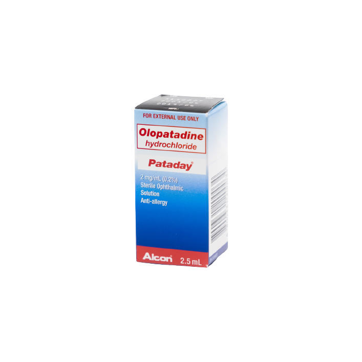 PATADAY Olopatadine Hydrochloride 0.2% (2mg / mL) Sterile Ophthalmic ...